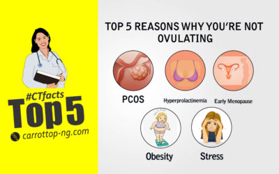 TOP 5 REASONS WHY YOU MIGHT NOT BE OVULATING