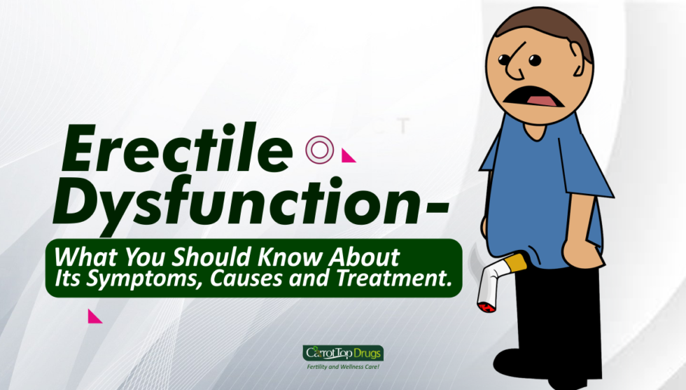 Erectile Dysfunction- What You Should Know About Its Symptoms, Causes ...