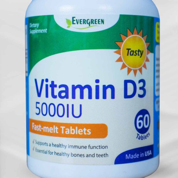 Vitamin D3 composition and content