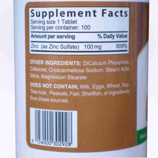 Evergreen Zinc composition and content