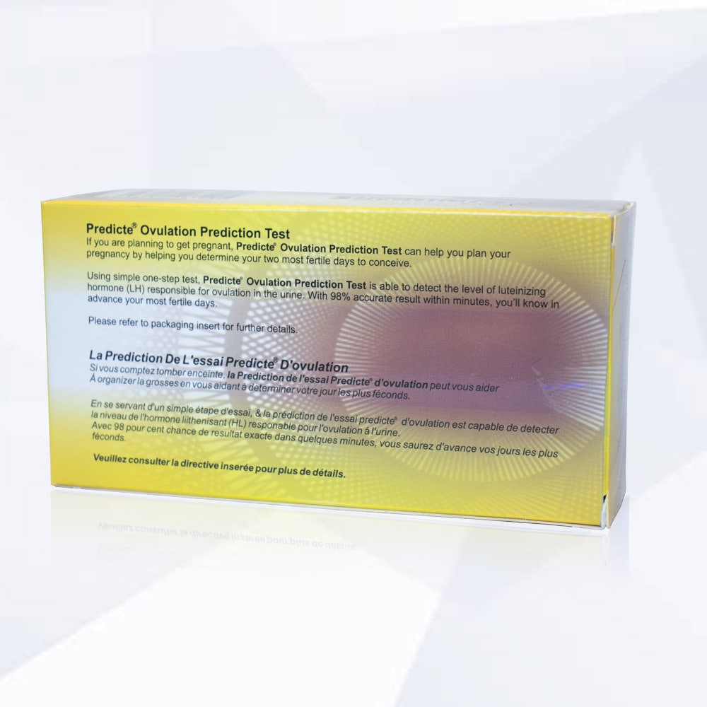 Predicte Ovulation Test Kit - Ovulation Predictor Kit - Carrot Top Drugs