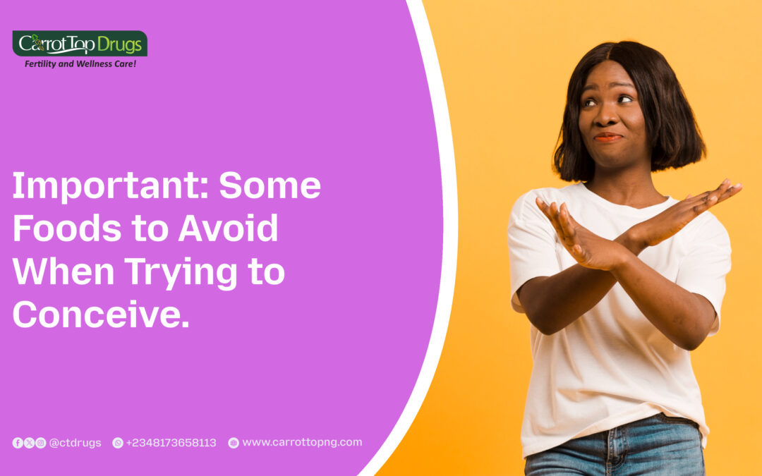 Important: Some Foods to Avoid When Trying to Conceive.