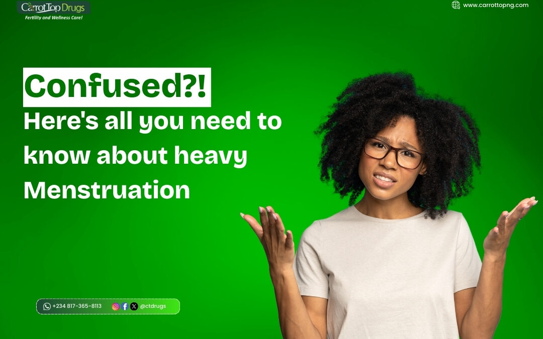 Confused?! Here’s All You Need To Know About Heavy Menstruation.