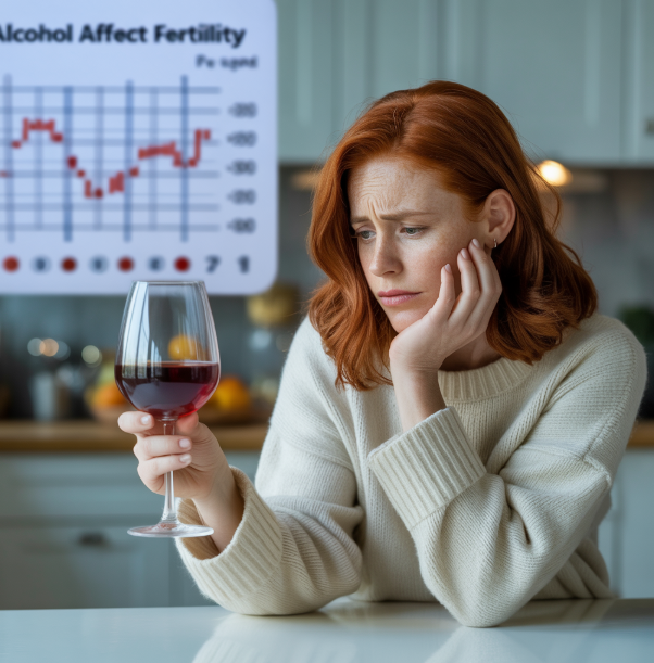 does alcohol affect fertilty?