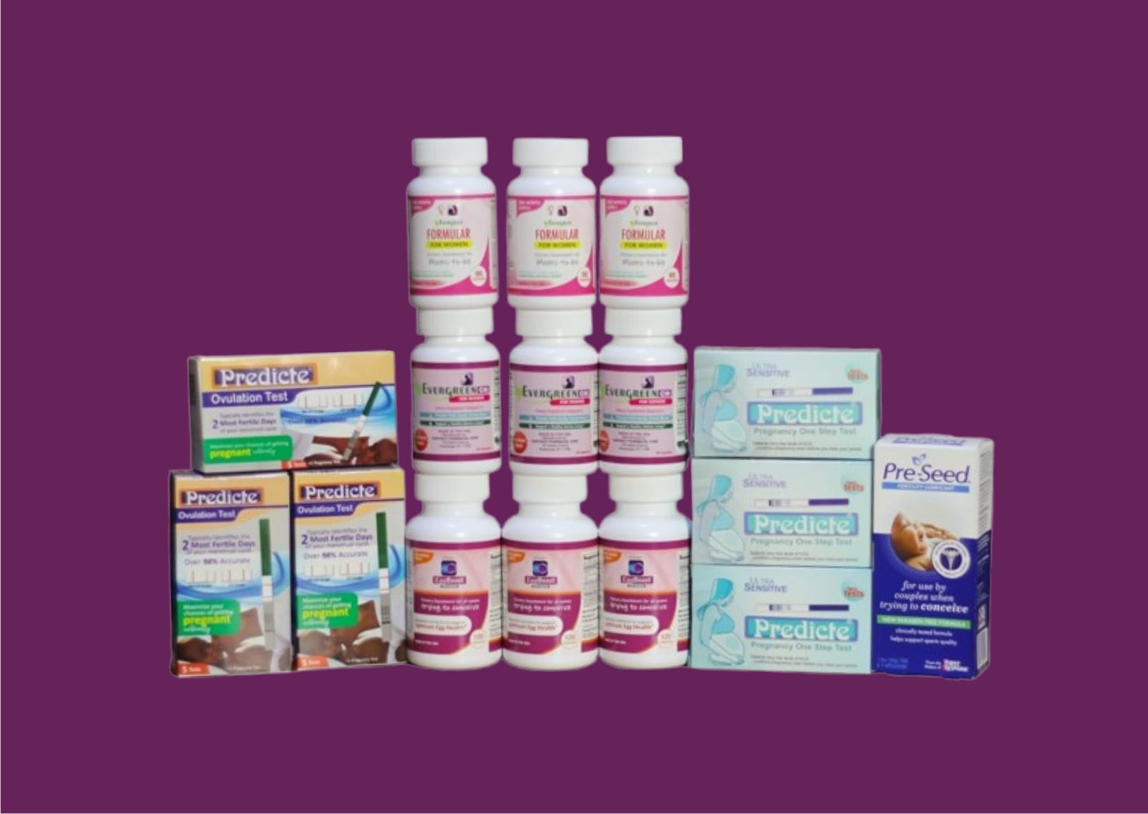 fertility bundle for women by evergreen